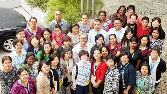 WICAS Asia 2014 meeting participants. Photo: LWF/Olivia Payung