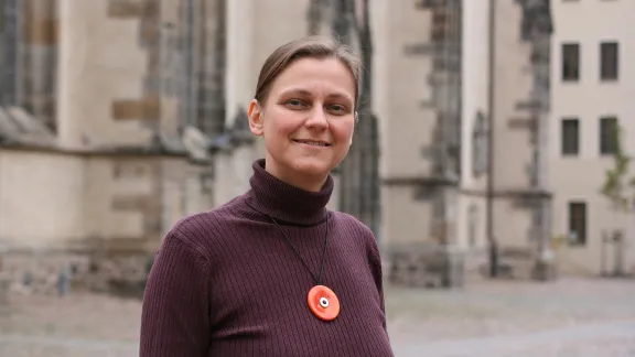 Dr. Nikola Schmutzler, pfarrerin der Evangelisch-Lutherischen Landeskirche Sachsens. Foto: LWB/A. Weyermüller