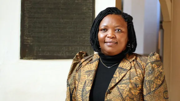 Rev. Dr Hoyce Jacob Lyimo-Mbowe was one of the lecturers at the 19th International Seminar for pastors in Wittenberg, Germany. Photo: LWF/A. WeyermÃ¼ller