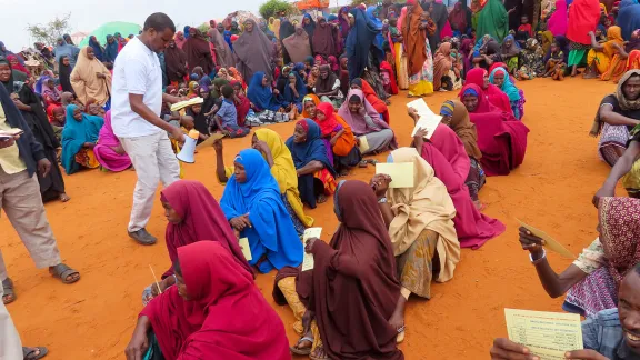 Somalia voucher distribution