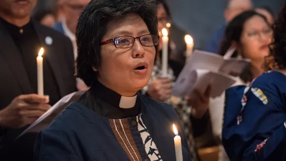 Selma Chen ist Präsidentin der Lutherischen Kirche Taiwans (Republik China). Foto: LWB/Albin Hillert