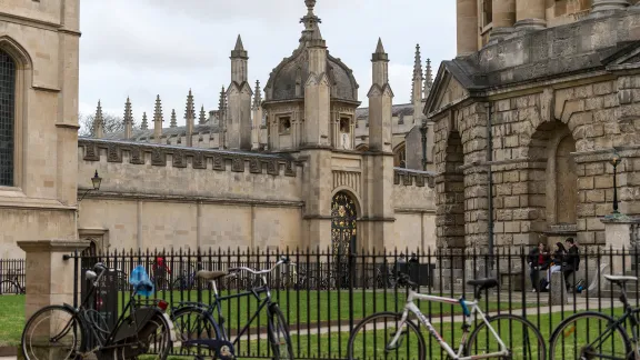 Führung durch Oxford mehr über das lutherische Erbe am Mansfield College