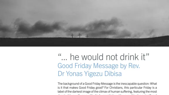 2023 LWF Good Friday Message