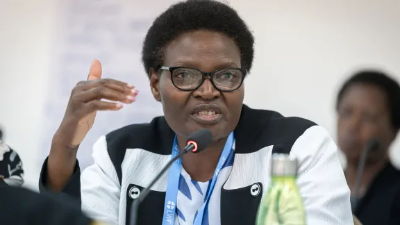 Bishop Naledzani Josephine Sikhwari at the Africa Pre-Assembly in Nairobi, Kenya. Photo: LWF/A. Hillert