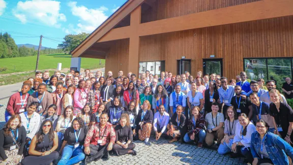 Over 100 participants in LWF Youth Pre-Assembly gather in Wisła Malinka, Poland ahead of the Thirteenth Assembly.