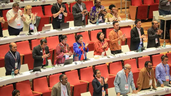 Delegates from LWF member churches in the Asia region