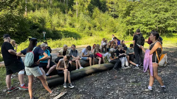 Hiking in the Wisla mountains. Photo: LWF Poland