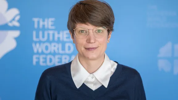 Dr Anna Krauss, LWF Council member and General Secretary of the Council of Lutheran Churches in Britain. Photo: LWF/A. Hillert