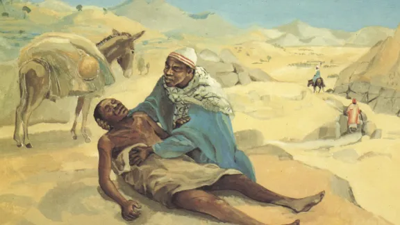 The Good Samaritan, from Art in the Christian Tradition, a project of the Vanderbilt Divinity Library, Nashville, TN. Photo: JESUS MAFA