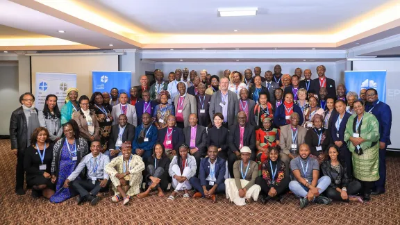 More than 80 participants representing leadership levels of LWF's 31 member churches in Africa attended the 29 June- 1 July Africa Lutheran Church Leadership Consultation in Addis Ababa, Ethiopia. Photo: LWF/ALCINET Erick Adolph