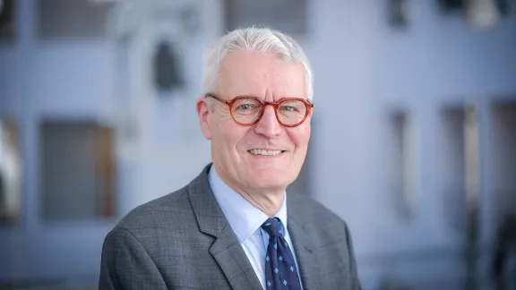 Rev. Frank Dieter Fischbach, the new General Secretary of the Conference of European Churches. Photo: EKD/Jens Schulze