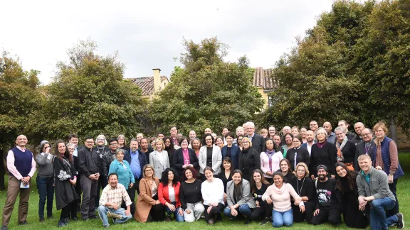 Participants of the Pre-Assembly of the Americas gathering in Bogotá, Colombia, in April 2023. Photo: LWF/Eugenio Albrecht