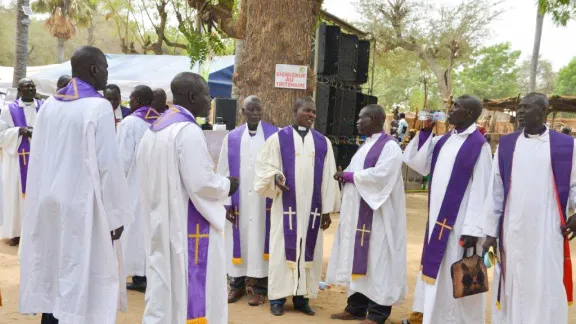 The Cameroonian church is organized in 12 districts: in this photo, regional presidents of the EFLC. Photo: EFLC/ Moise H. Loumkoua