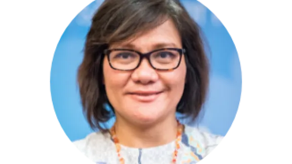 Vice-President Asia (2017-2023), Ms Desri Maria Sumbayak. Photo: LWF