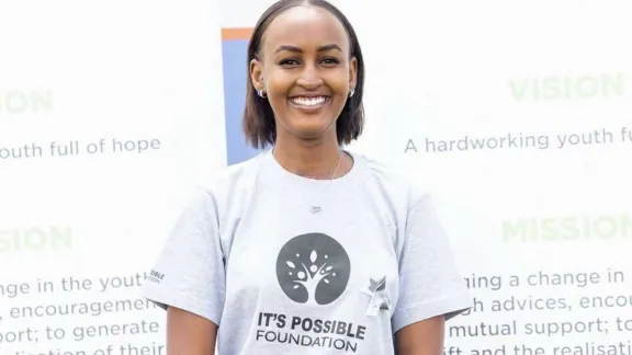 LWF Council member Ms Phiona Uwase, Lutheran Church of Rwanda, is a volunteer at the It’s Possible Foundation in Kigali. She is one of the 37 people who have completed the LWF training on theology, gender justice, and leadership education. Photo: Private