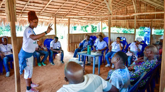 A returnee with the LWF’s Symbols of Hope program in Nigeria shares her story of surviving human trafficking