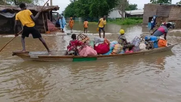 Die Überschwemmungen, die durch starke Regenfälle verursacht wurden, trafen die Region Far North in Kamerun