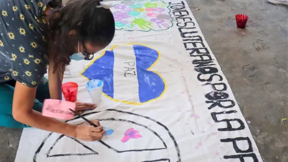 Participants in an LWF-supported youth project in El Salvador. Photo: Salvadoran Lutheran Church