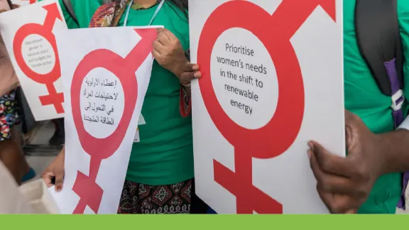 Gender Responsiveness Index for Climate Action