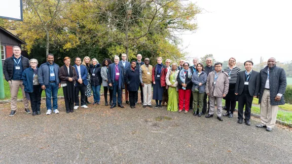 Participants in the Theological Education and Formation steering group meeting, 4-6 November, in Geneva, Switzerland. Photo: LWF/S. Gallay