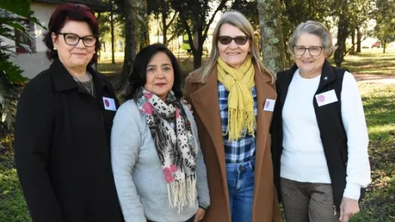 Visitantes de iglesias luteranas de la región, que participaron con el apoyo de la Federación Luterana Mundial (FLM). Foto: FLM/Eugenio Albrecht.