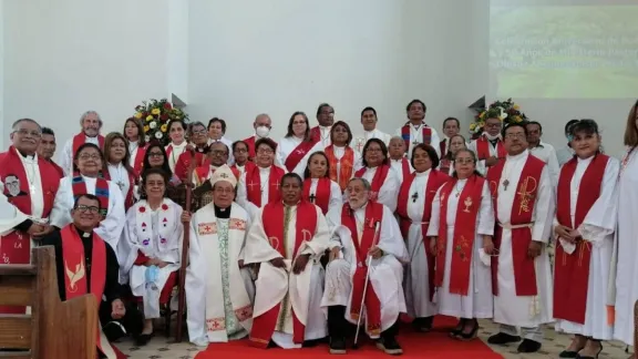 Integrantes del presbiterio de la Iglesia Luterana Salvadoreña. Foto: ILS