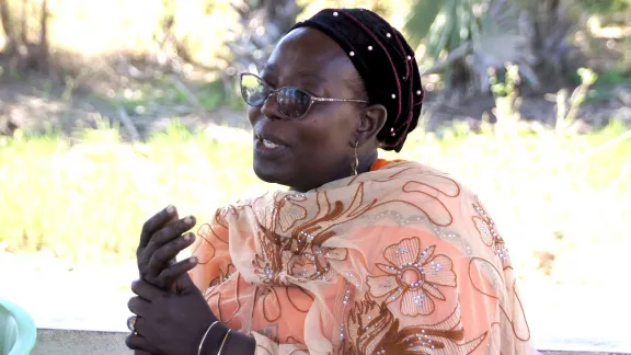 Kaka Yousouf, president of the Association against gender-based violence in Logone-Birni. Photo: LWF/ C. Kästner