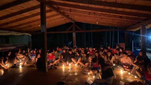 An den Sommerferienlagern nahmen etwa 250 junge Menschen aus Argentinien, Uruguay und Paraguay teil. Foto: LWB/E. Albrecht