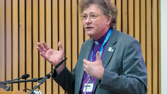 Rev. Dr Andreas Wöhle, President of the Lutheran Synod of the Protestant Church in the Netherlands. Photo: LWF/Albin Hillert