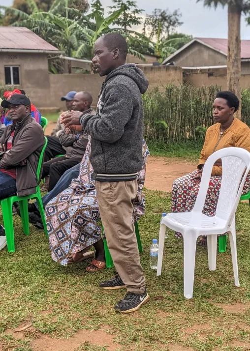 LCR Peace Messengers who participated in the April 2023 training that led to the launch of the LWF-supported Sparks of Peace project. Photo: LCR/ Geoffrey Munyaneza