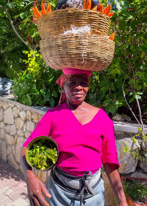 Cherismene Done, eine „Madan Sara“ in Haiti