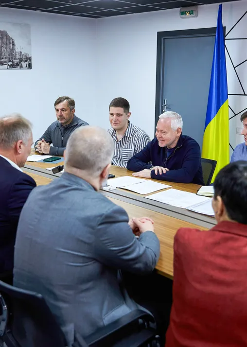 Ukraine visit - Kharkiv Mayor