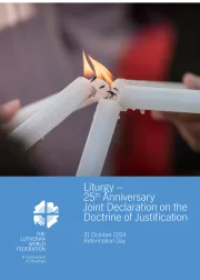 Cover: Liturgy for the 25th Anniversary of the JDDJ – Reformation 2024